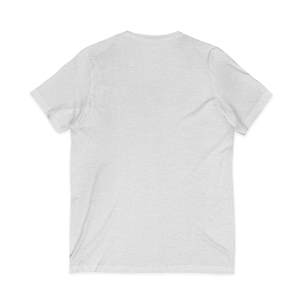 Wear Confidence V‑Neck Tee — Rainbow Script Inspirational T‑Shirt