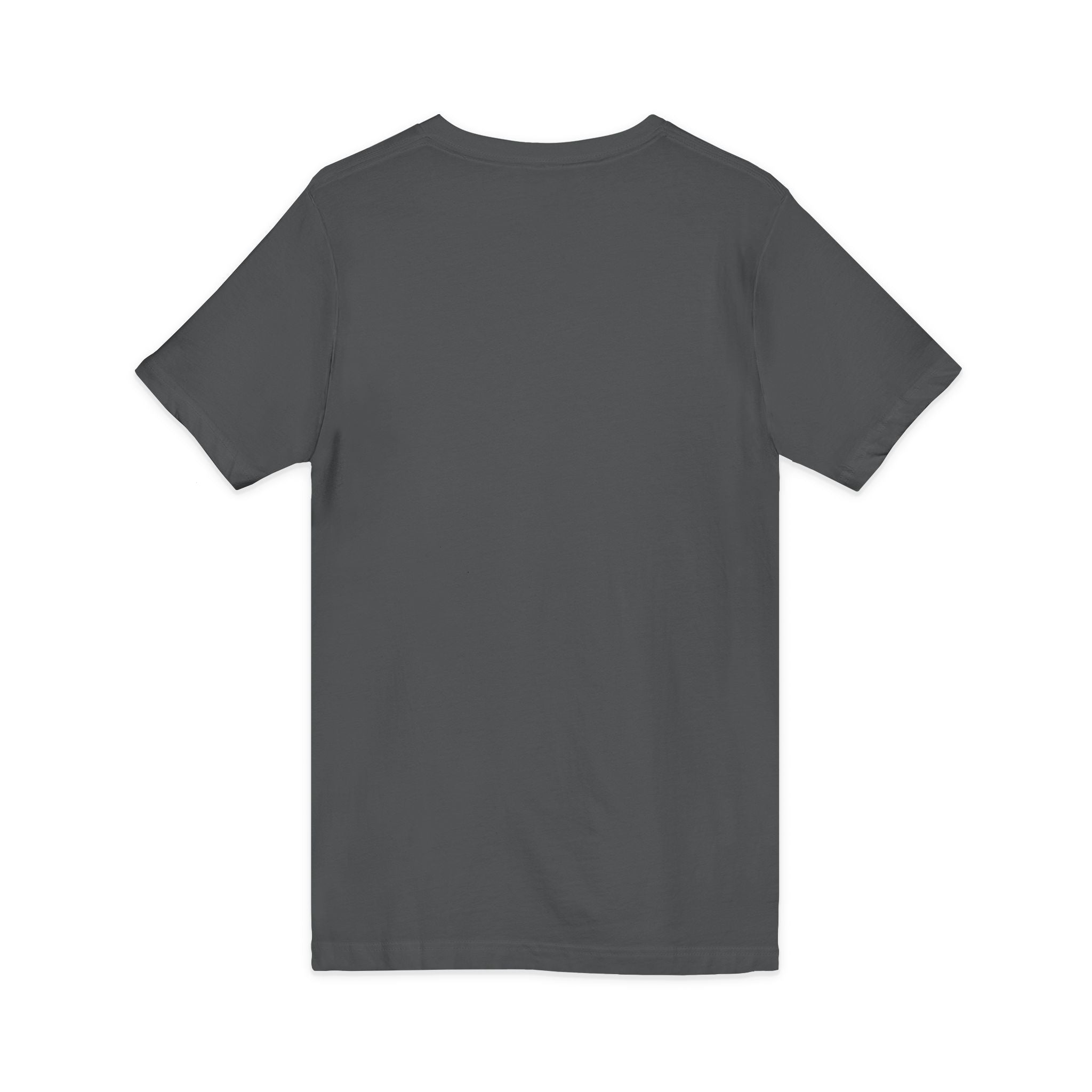 Wear Confidence V‑Neck Tee — Rainbow Script Inspirational T‑Shirt