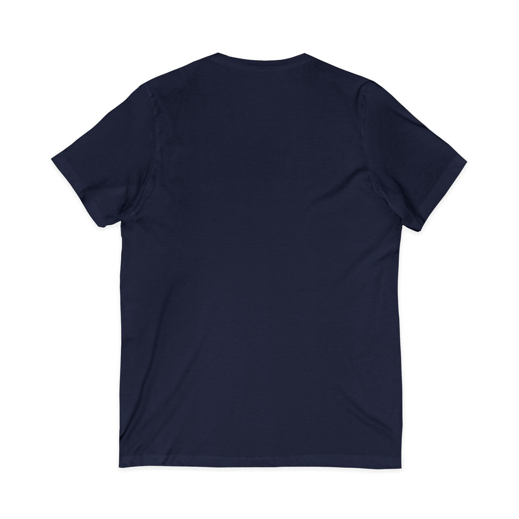 Wear Confidence V‑Neck Tee — Rainbow Script Inspirational T‑Shirt