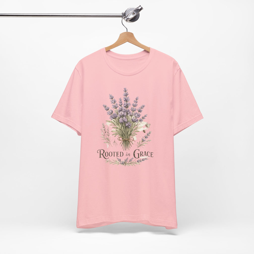 Rooted in Grace Floral Tee