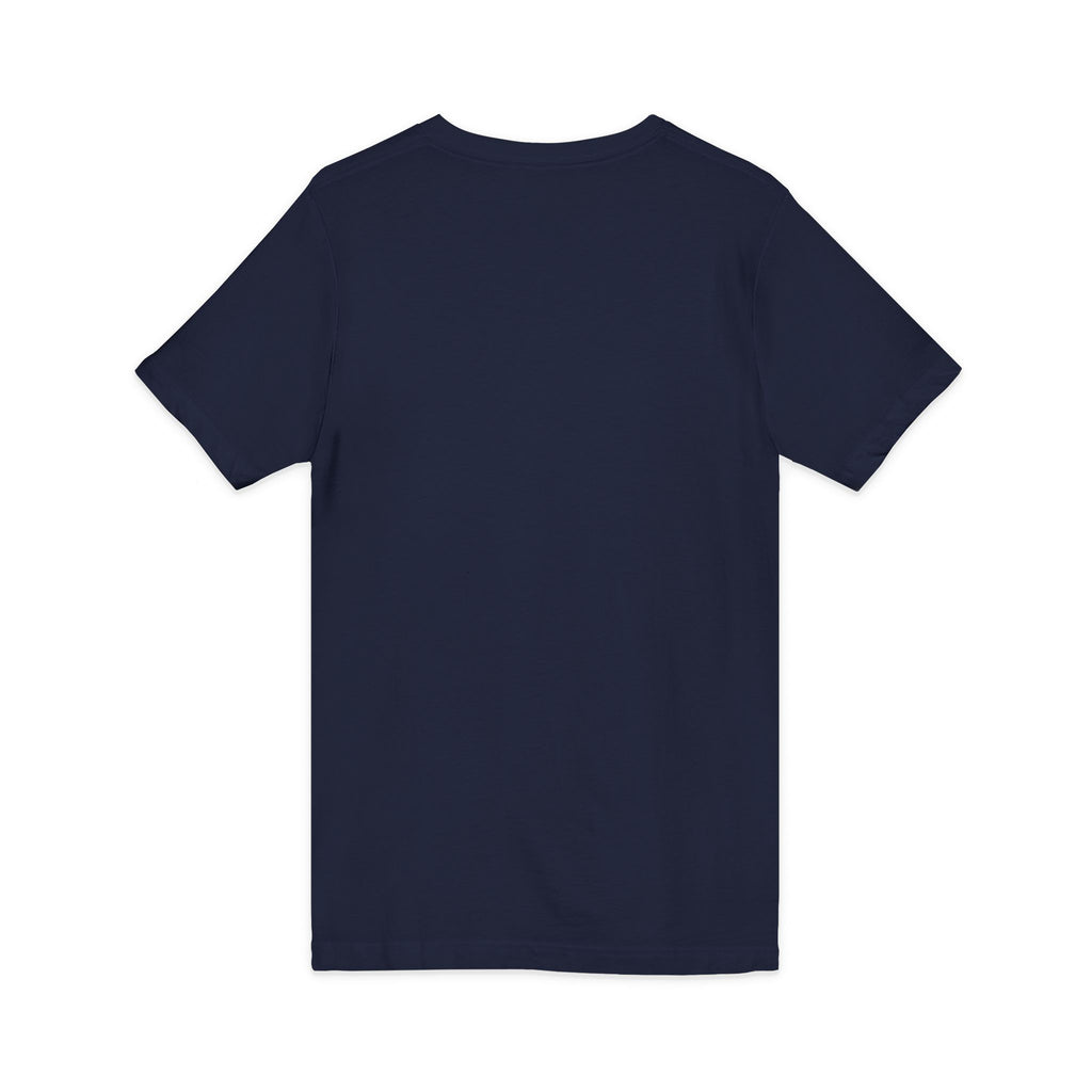 Wear Confidence V‑Neck Tee — Rainbow Script Inspirational T‑Shirt