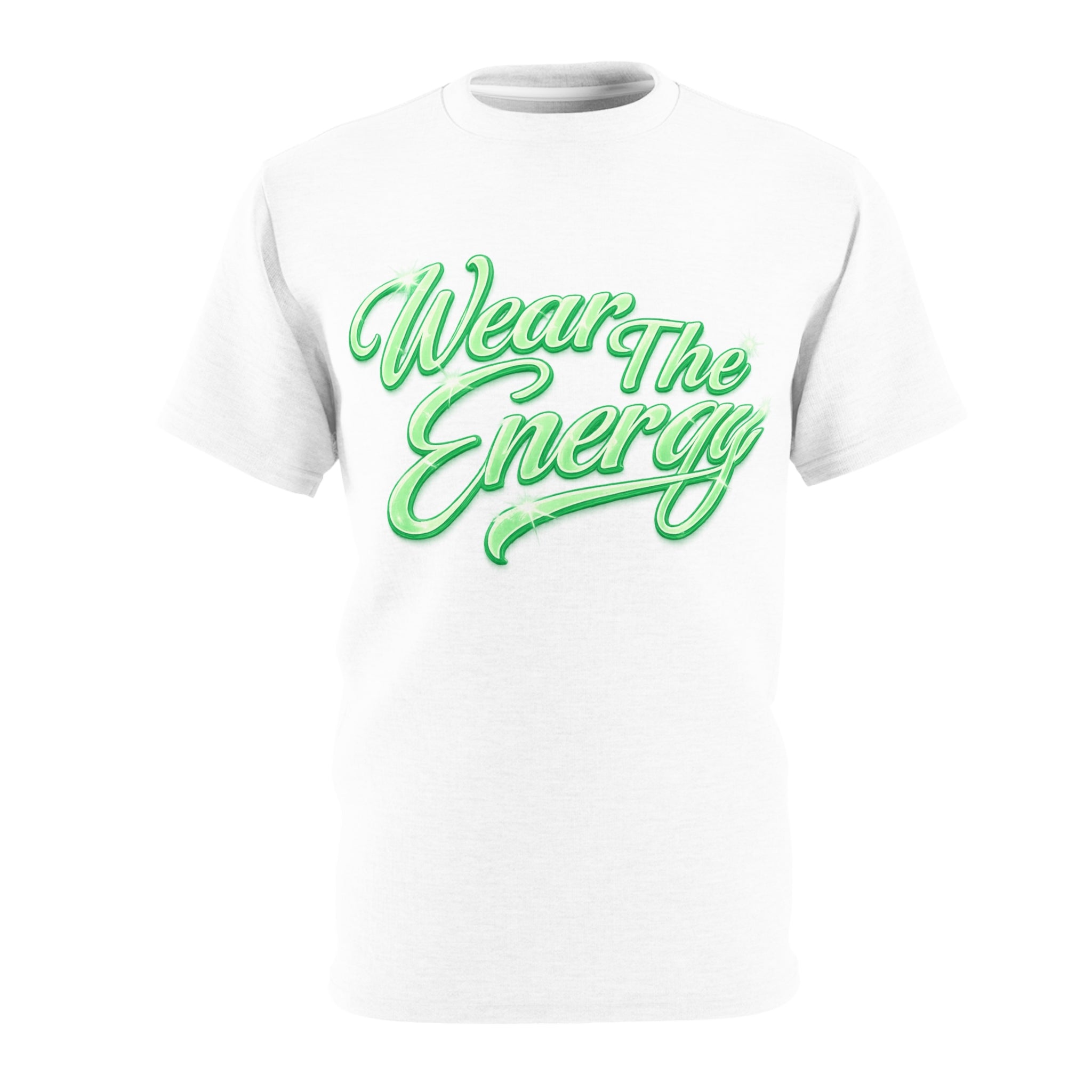 Unisex Wear The Energy T‑Shirt — Neon Script Graphic Tee