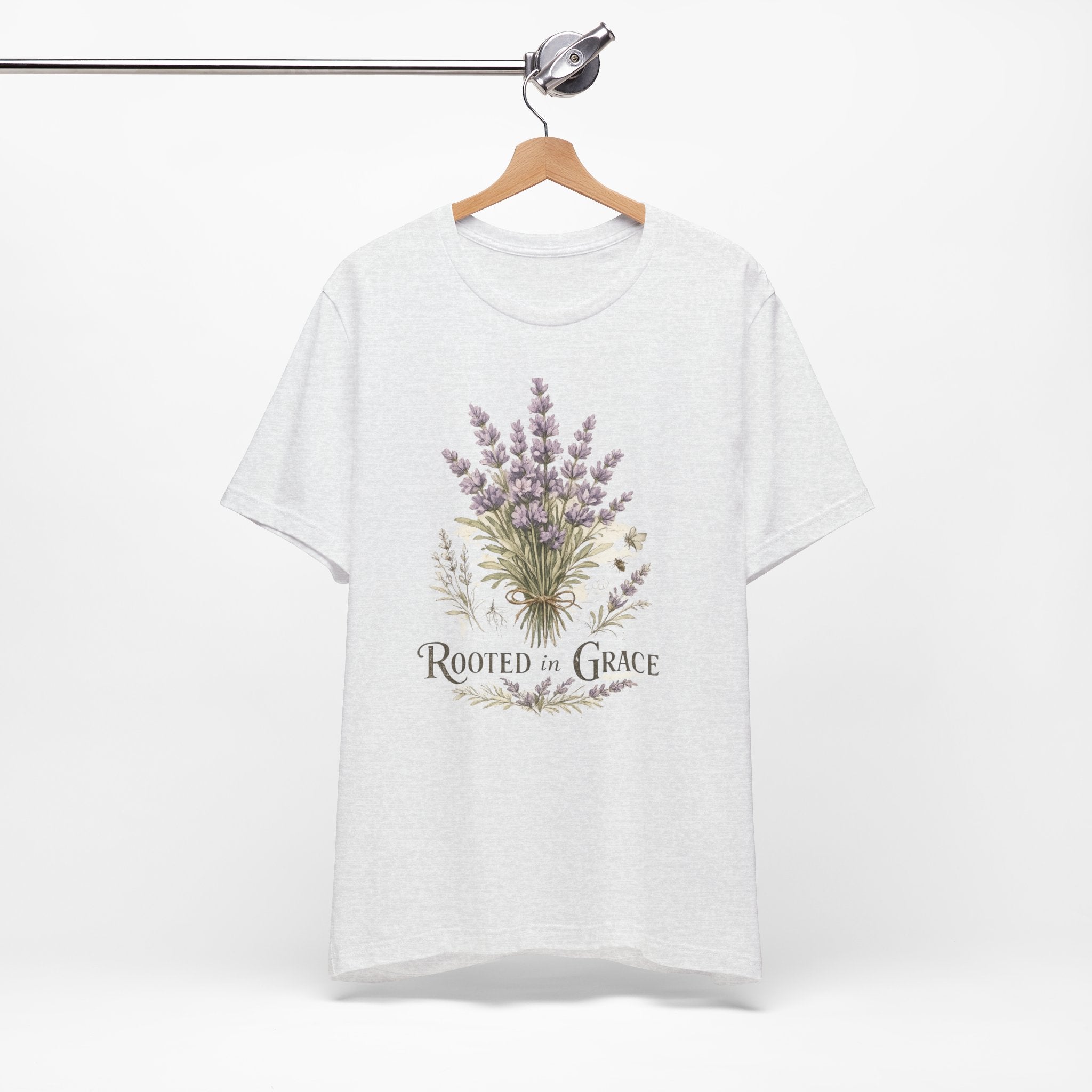 Rooted in Grace Floral Tee