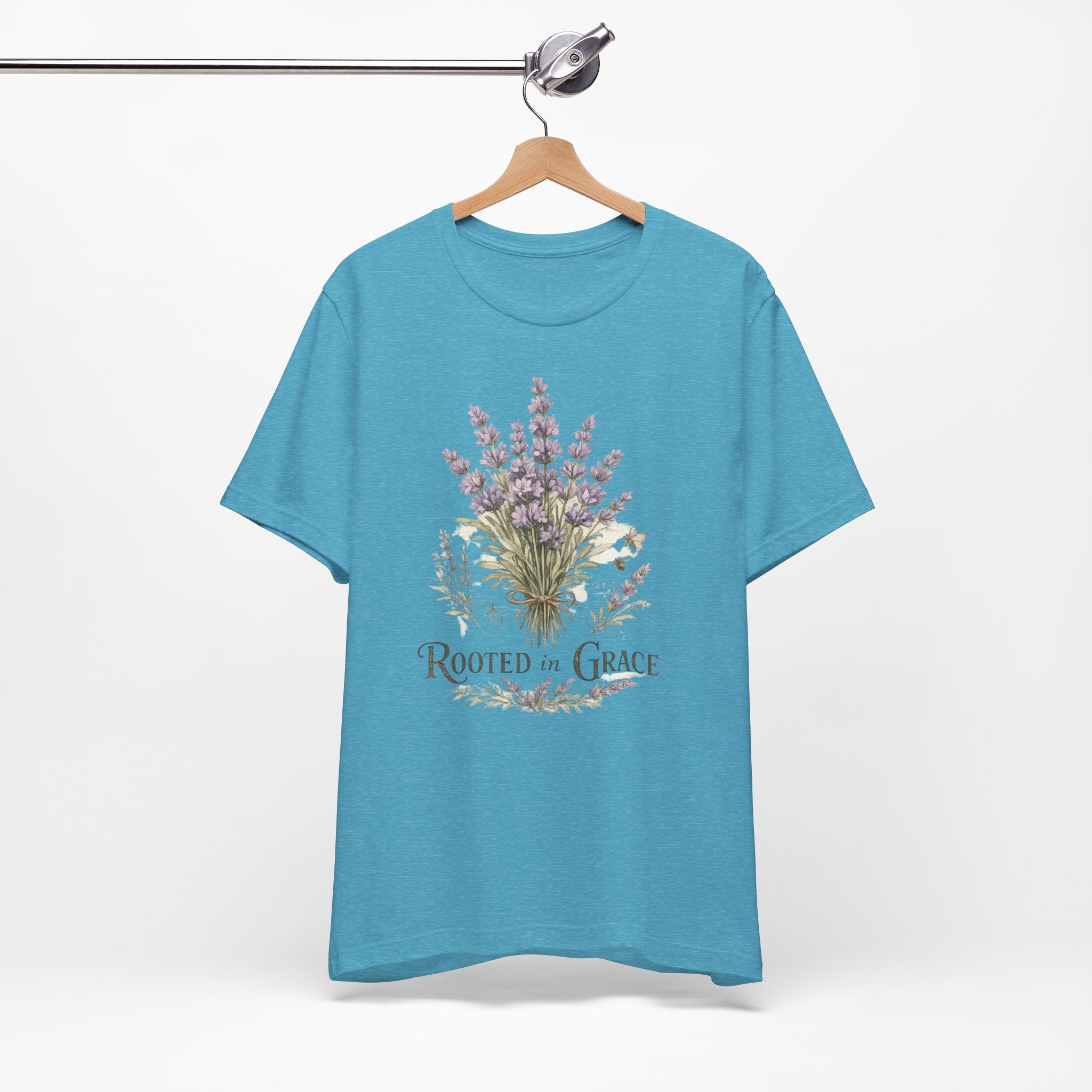 Rooted in Grace Floral Tee