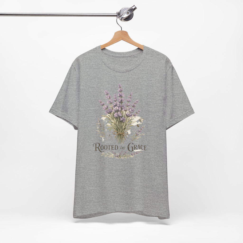 Rooted in Grace Floral Tee
