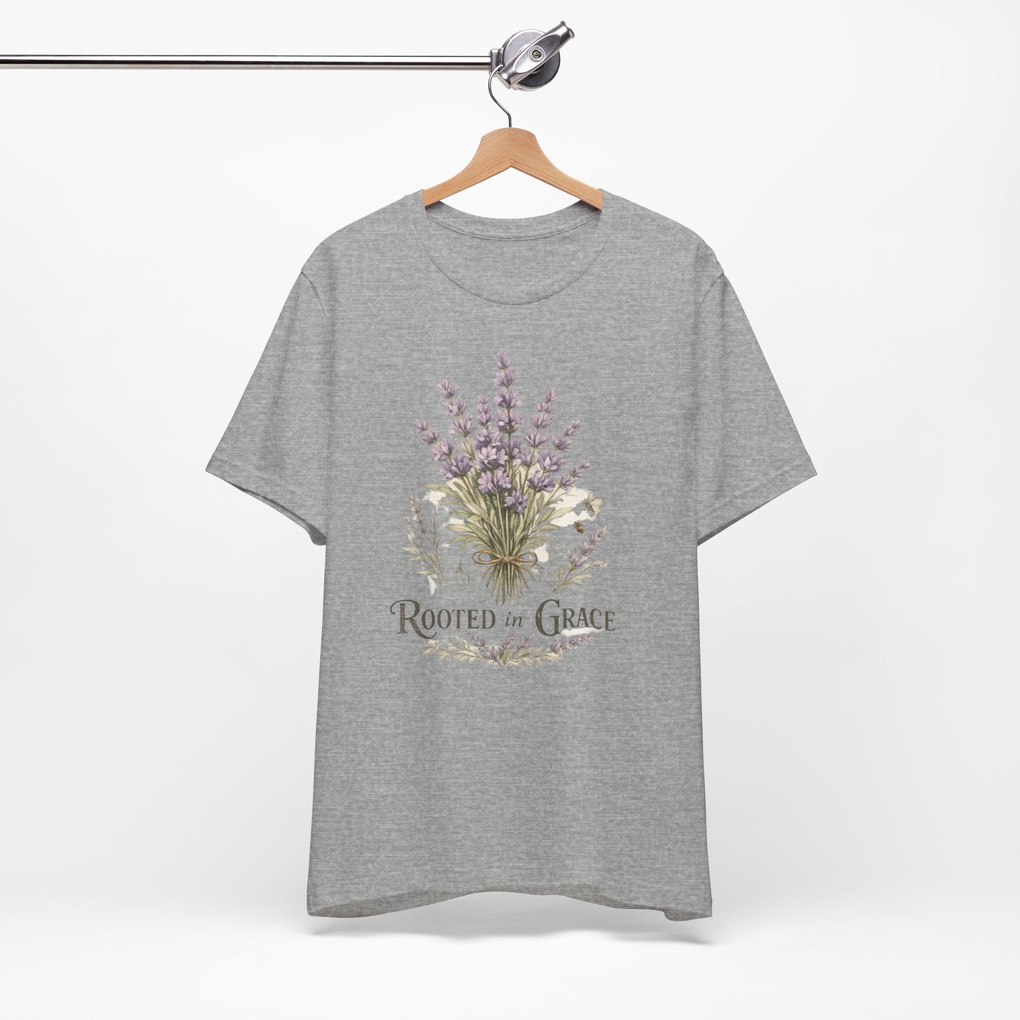 Rooted in Grace Floral Tee