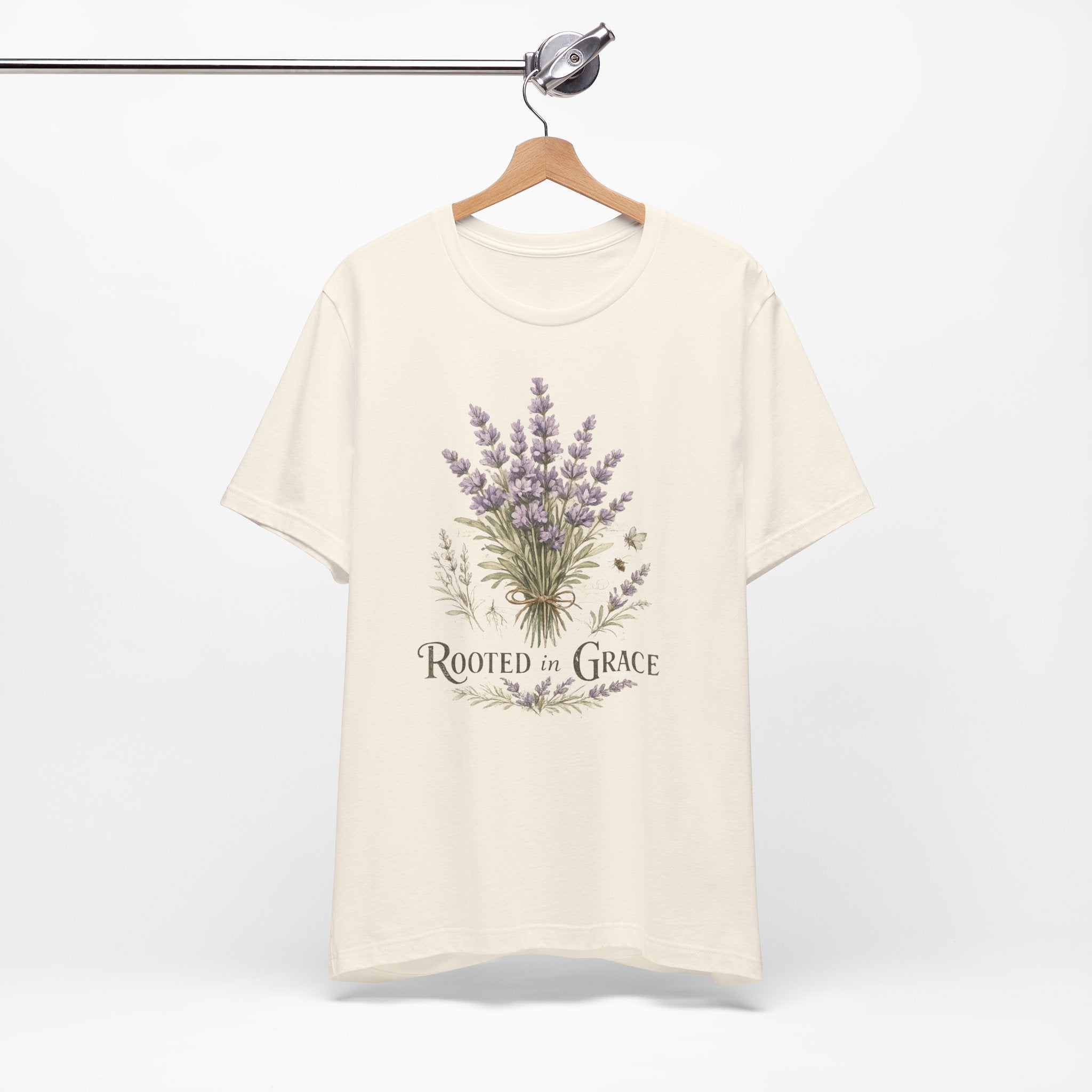 Rooted in Grace Floral Tee