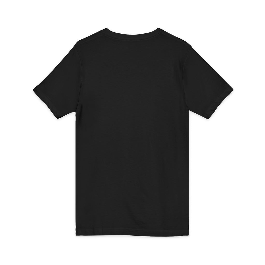 Wear Confidence V‑Neck Tee — Rainbow Script Inspirational T‑Shirt