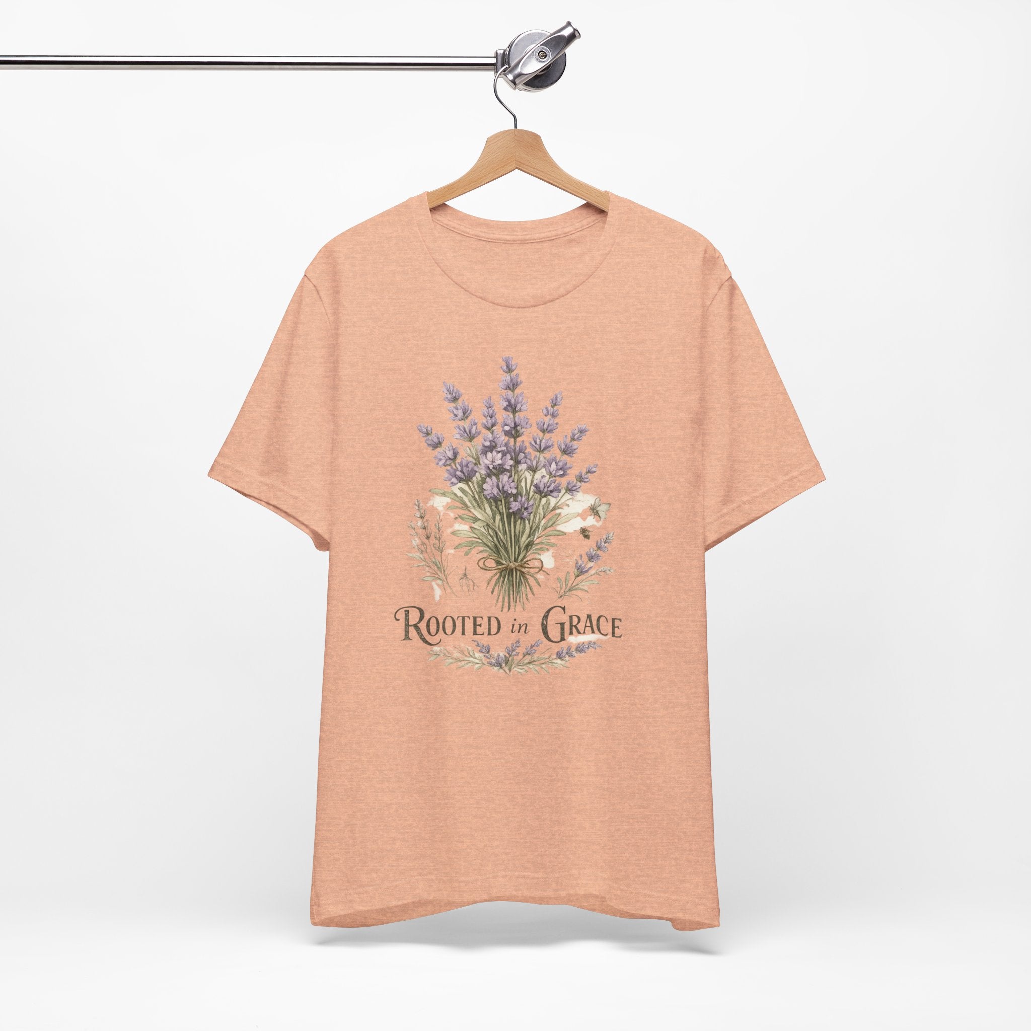 Rooted in Grace Floral Tee
