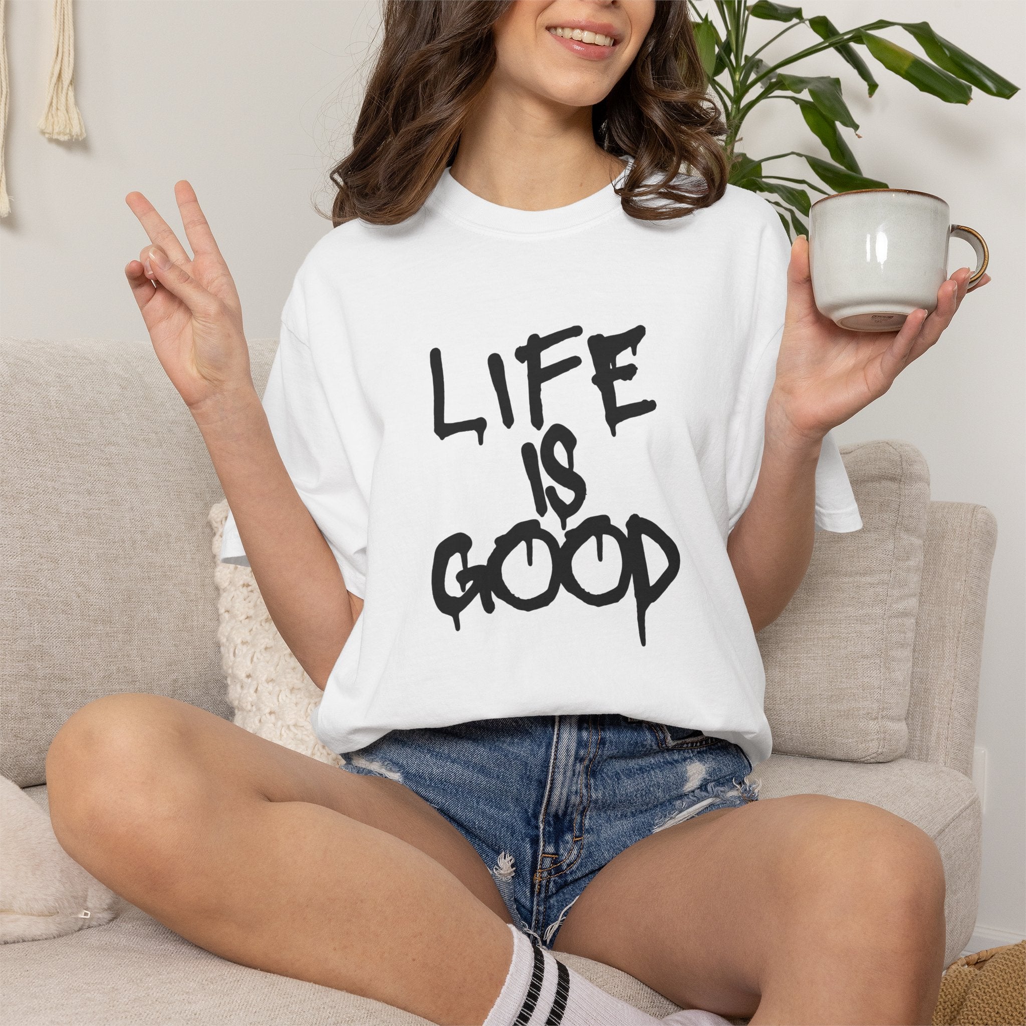 Life Is Good Graphic T-Shirt
