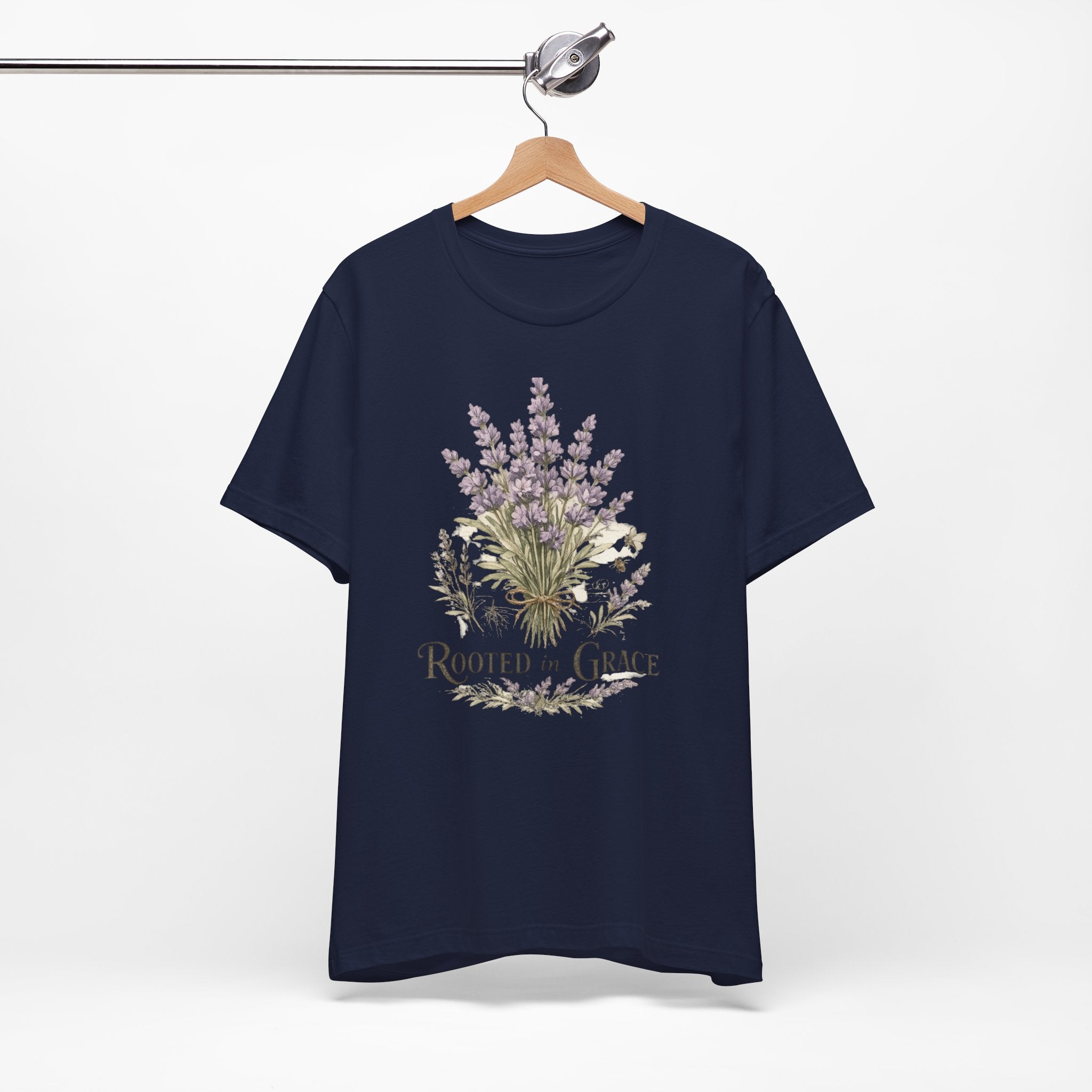 Rooted in Grace Floral Tee
