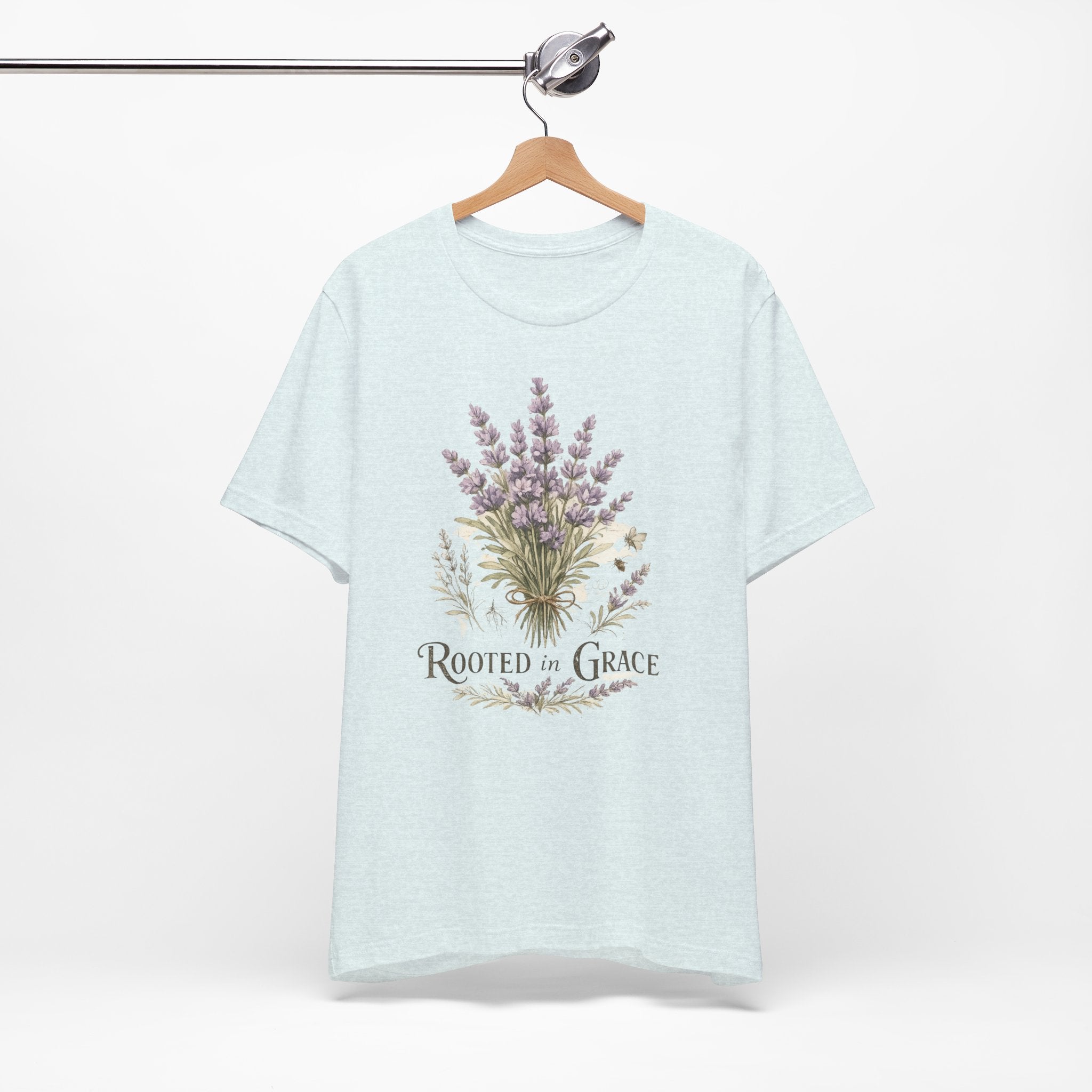 Rooted in Grace Floral Tee