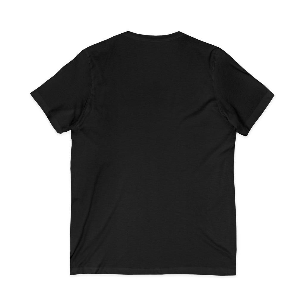 Wear Confidence V‑Neck Tee — Rainbow Script Inspirational T‑Shirt