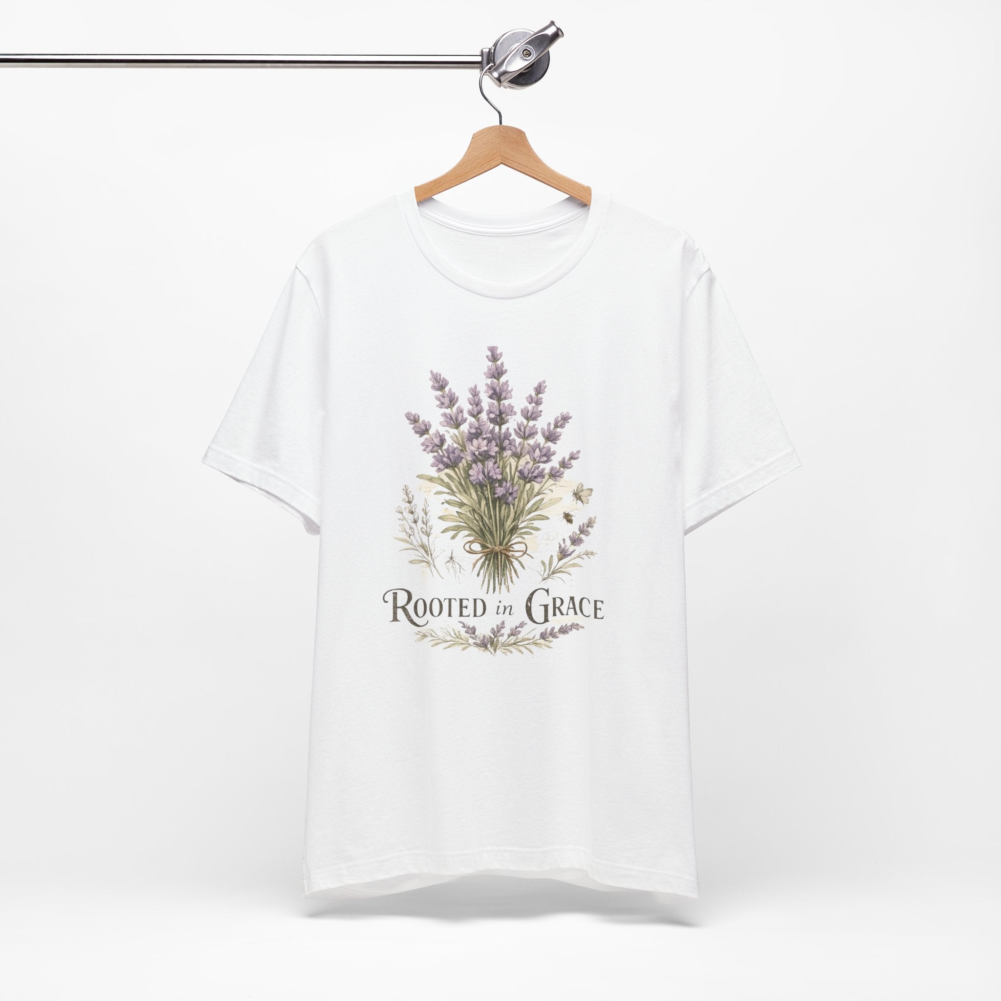 Rooted in Grace Floral Tee