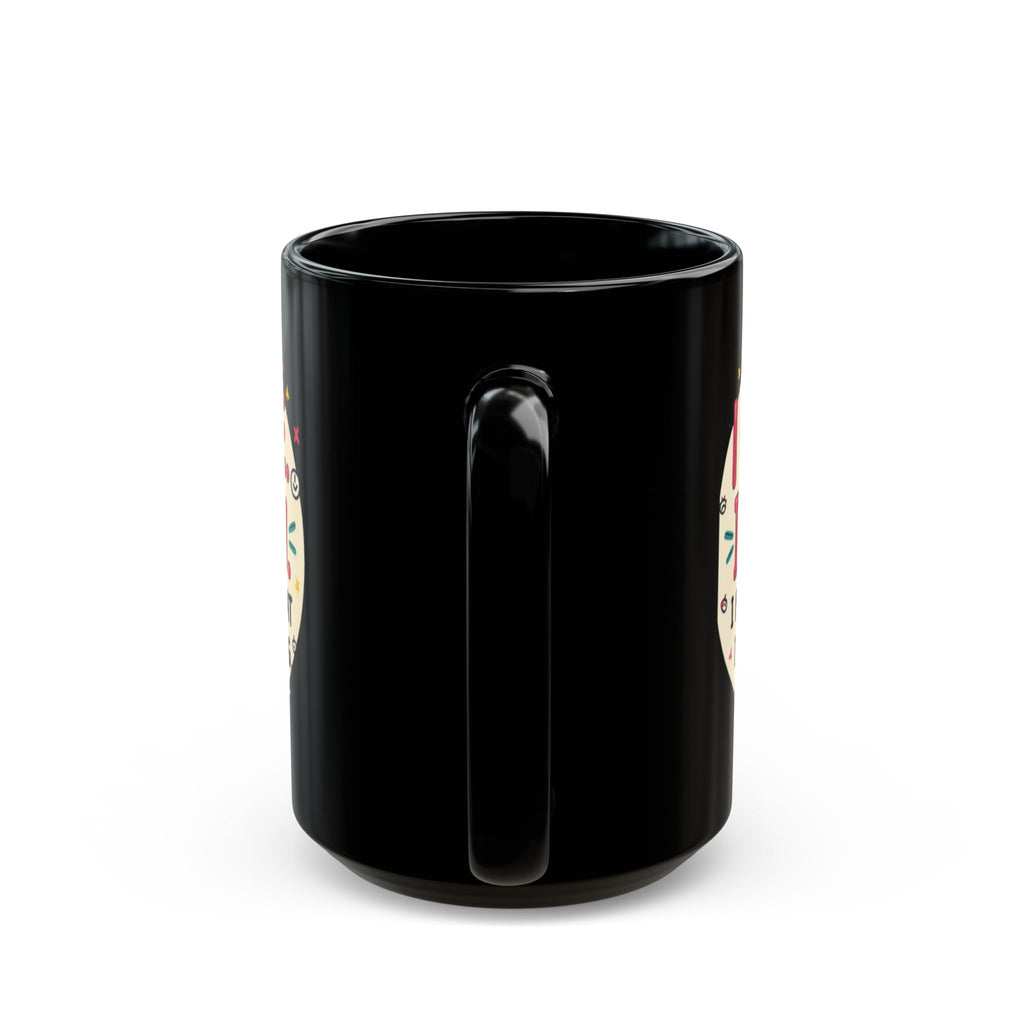Funny Coffee Mug - I Came, I Saw, I Forgot What I Was Doing Black Ceramic