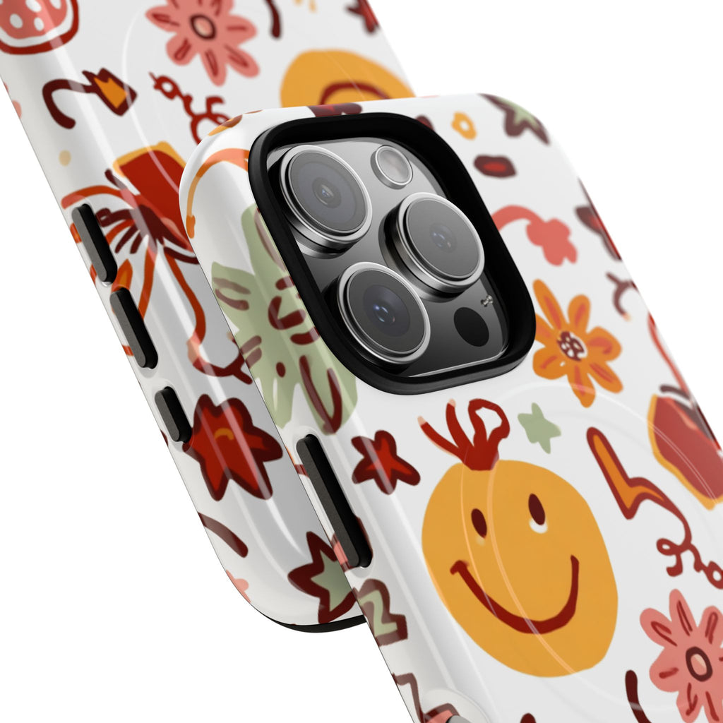 Retro Groovy Phone Case, Smiley Face Phone Case